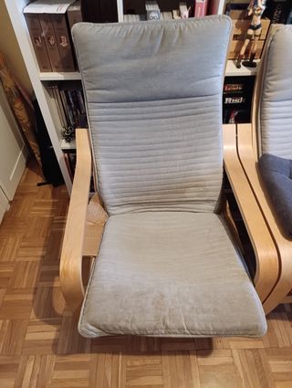 Sillones Ikea Tela Madera