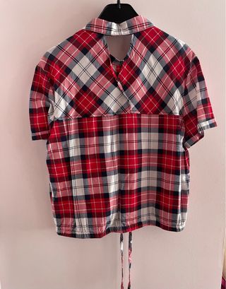 Camisa cuadros Bershka