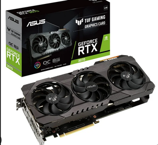 Tarjeta Gráfica ASUS TUF Gaming RTX 3070 OC