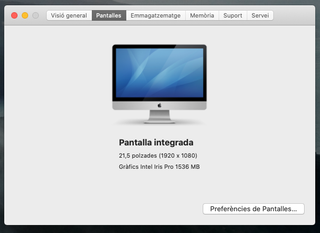 iMac 21.5 Late 2013