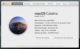 iMac 21.5 Late 2013