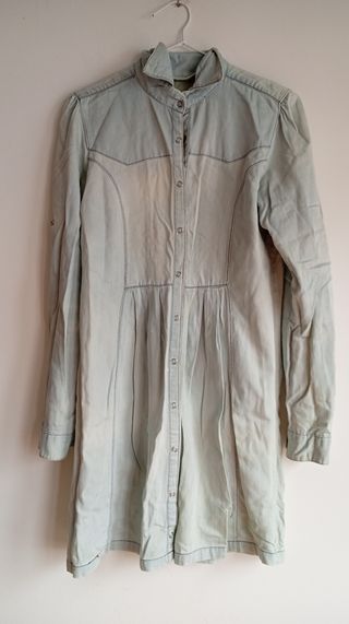 Vestido Vaquero largo Kender Jean, Stradivarius 