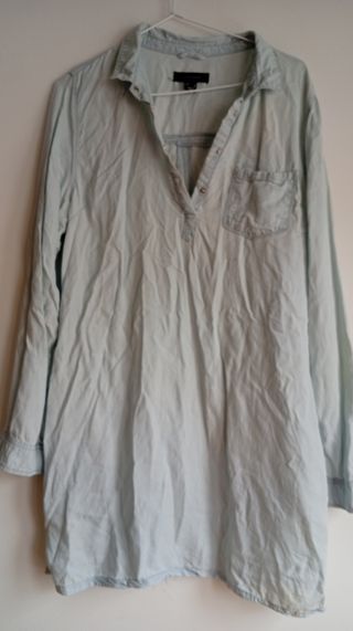 Vestido Vaquero largo Kender Jean, Stradivarius 