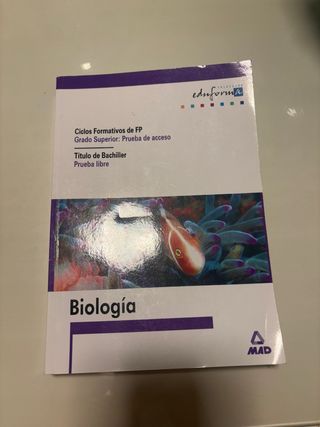 Biologia para el acceso a ciclos formativos