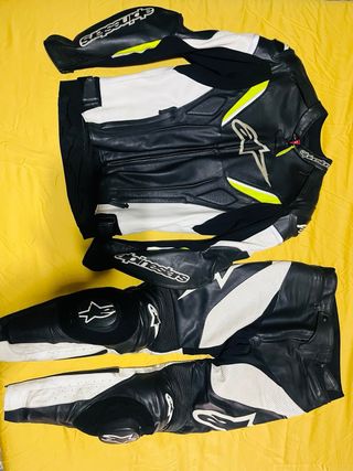 Mono de piel Alpinestars 2 piezas