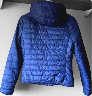 Chubasquero acolchado azul marino t.M
