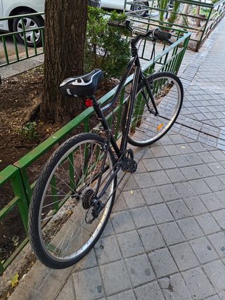 Bicicleta Negra Riverside Todo Camino