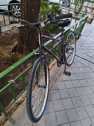 Bicicleta Negra Riverside Todo Camino