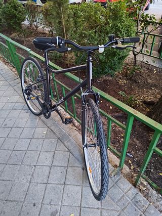 Bicicleta Negra Riverside Todo Camino