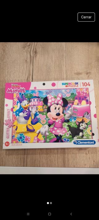 Puzzle Clementoni Minnie 104 piezas