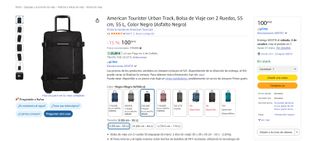 American Tourister Urban Track Maleta de Viaje 55L