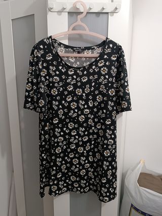 Vestido MS MODE flores 