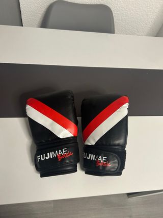 Guantes de Boxeo Fujimae Basic Negros