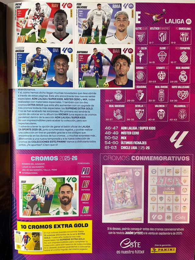 Álbum LaLiga EA Sports 2025-26