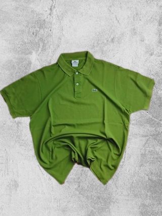 Polo Lacoste Verde Talla 7