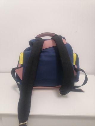 Mochila Tous azul y rosa