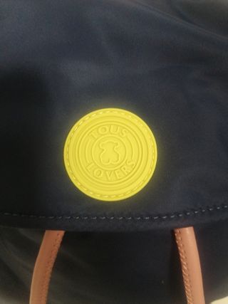 Mochila Tous azul y rosa