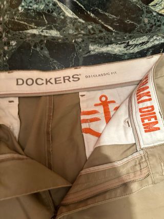 Dockers D3 Americanos Anchos Beige