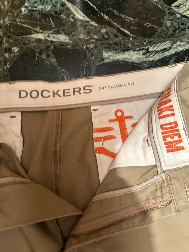 Dockers D3 Americanos Anchos Beige