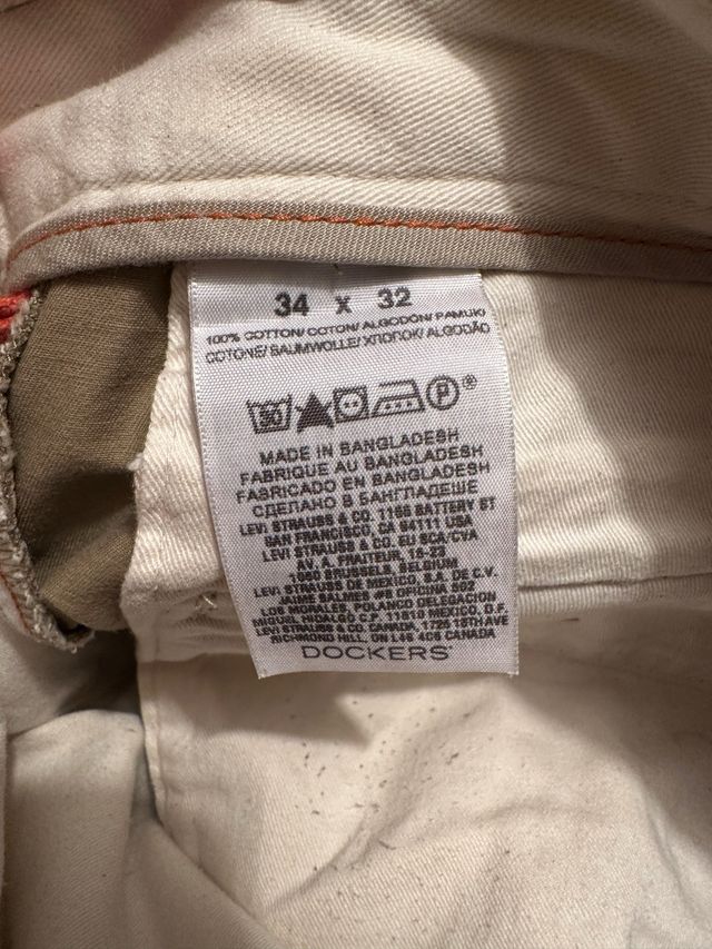 Dockers D3 Americanos Anchos Beige