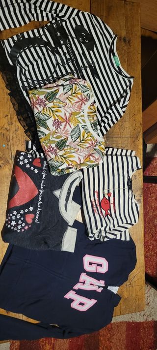 Lote Ropa Niña GAP, Benetton, Anabel Lee