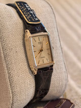 Seiko Exceline 1221 5660 Oro 14K JDM 1987