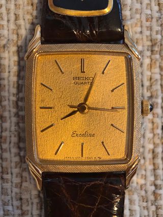 Seiko Exceline 1221 5660 Oro 14K JDM 1987