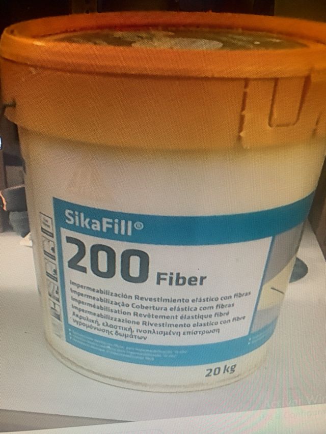 SikaFill 200 Fiber - Pintura Impermeabilizante