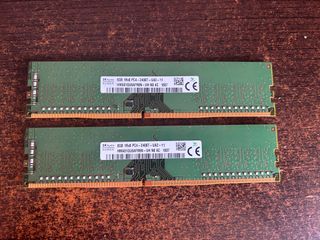 2x SK Hynix 8GB DDR4 2400T PC RAM