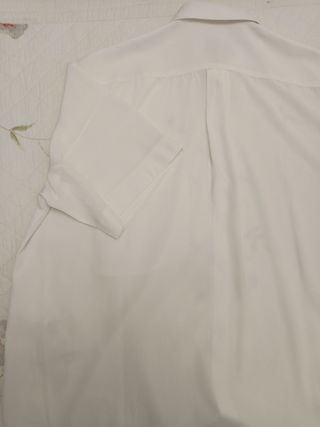 Camisa Classic Man Manga Corta Blanca