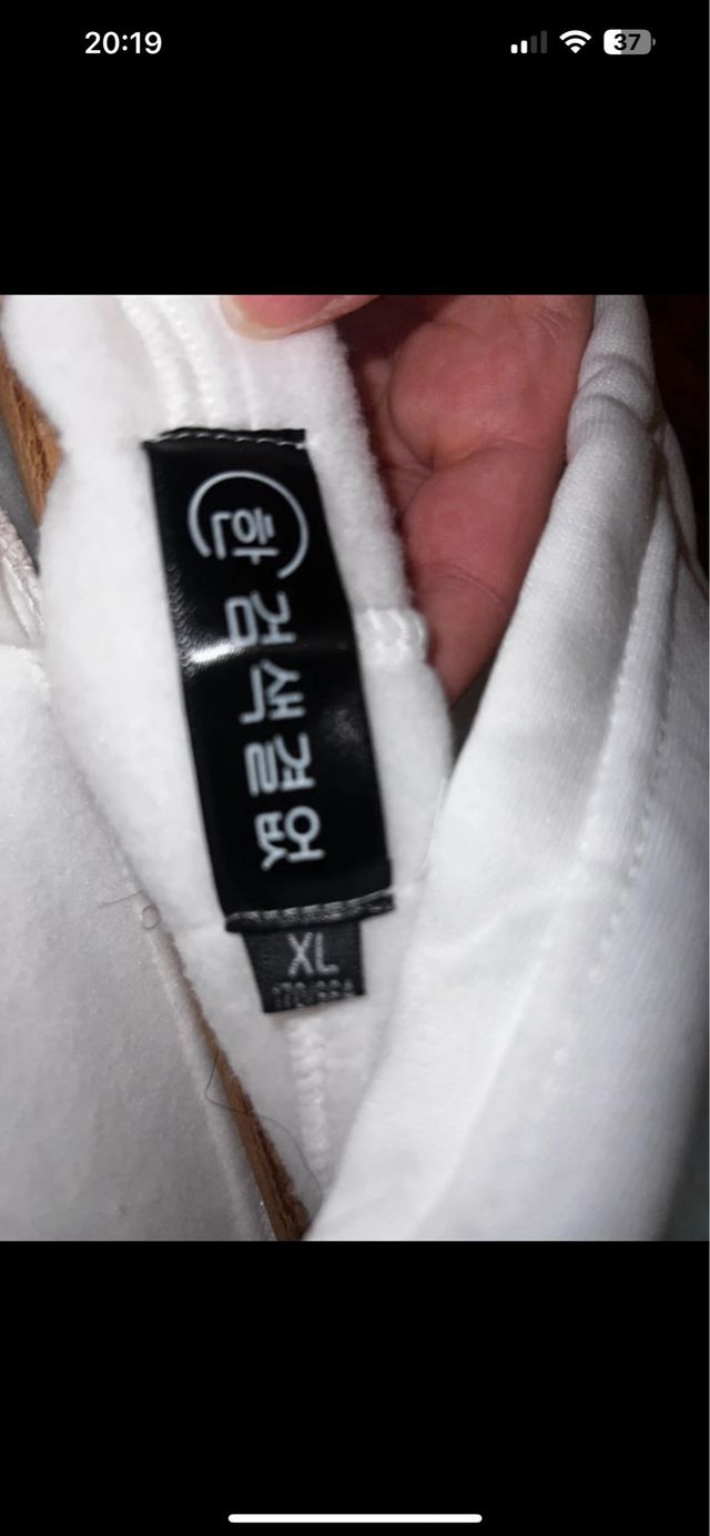 Sudadera Blanca Medusa Talla M