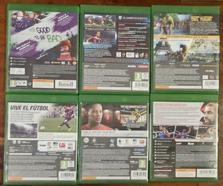 🇪🇦Lote 6 Juegos Xbox One: FIFA, PES, LEGO, Tour