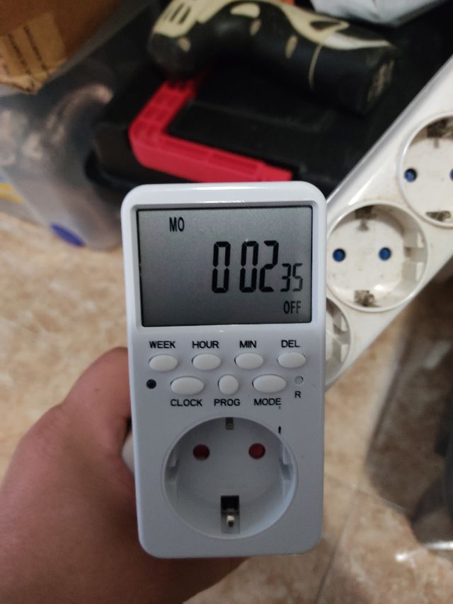 Enchufe Temporizador Digital Programable