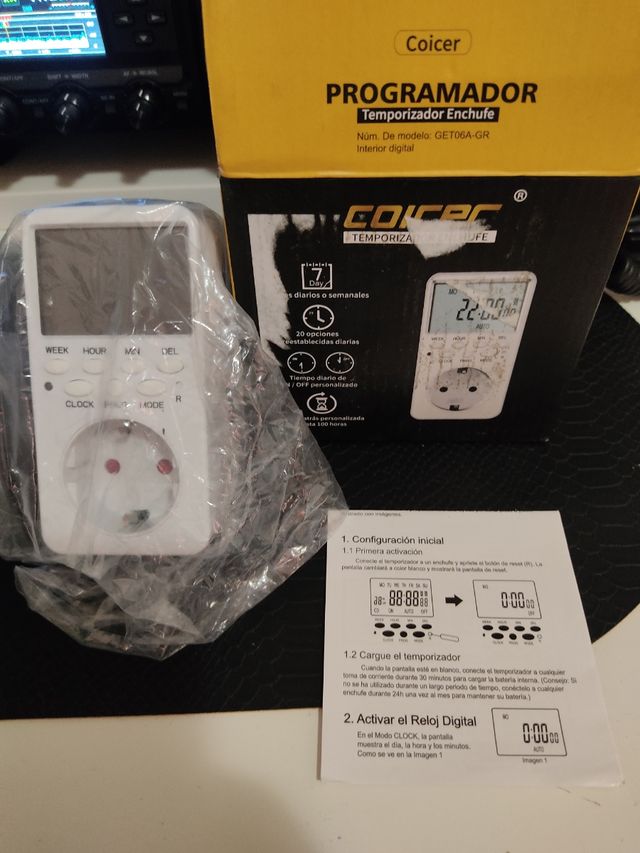 Enchufe Temporizador Digital Programable