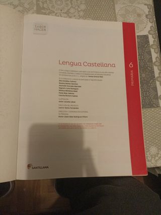 Lengua Castellana 6º Primaria (mochila ligera)
