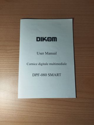 Cornice Digitale Dikom DPF-080 Smart Black 8