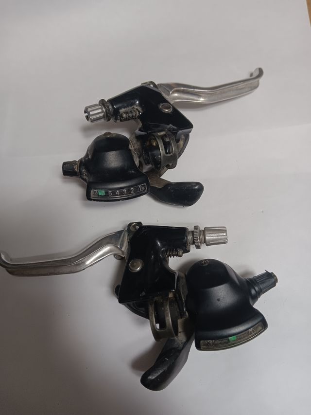 Manillas de cambio bicicleta