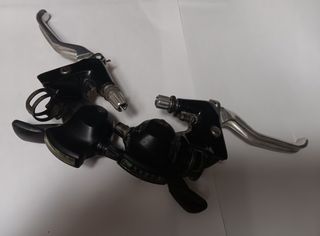 Manillas de cambio bicicleta