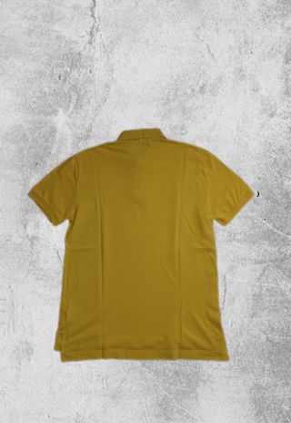 Polo Tommy Hilfiger Amarillo Mostaza Talla L