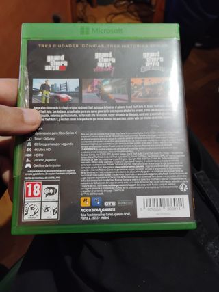 Grand Theft Auto Trilogy Xbox Series X/One