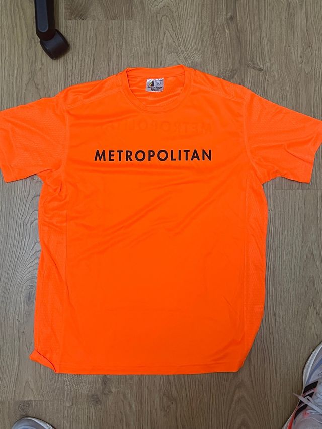 Camiseta Metropolitan Running Club Naranja