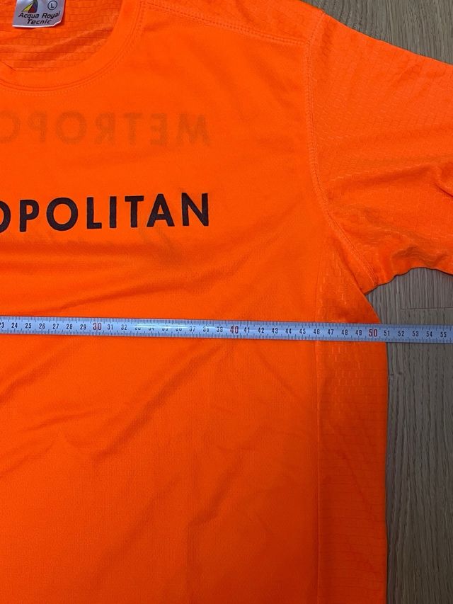 Camiseta Metropolitan Running Club Naranja