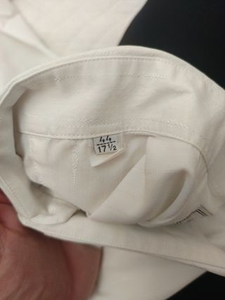 Camisa Eiffell Manga Larga Blanca