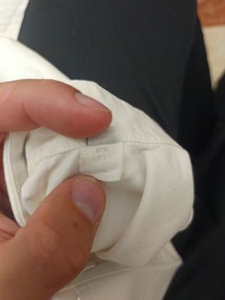 Camisa Eiffell Manga Larga Blanca