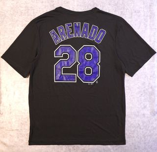 Camiseta Majestic Colorado Rockies  L Ref-37400