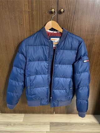 Chaqueta plumas,  anorak corto Tommy Hilfiger Azul