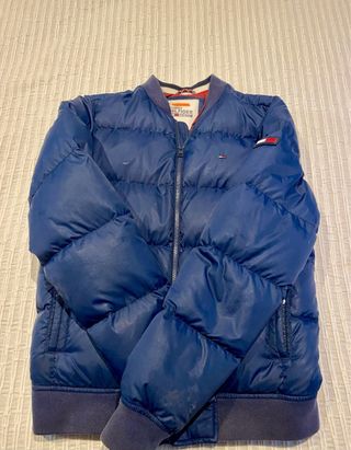 Chaqueta plumas,  anorak corto Tommy Hilfiger Azul