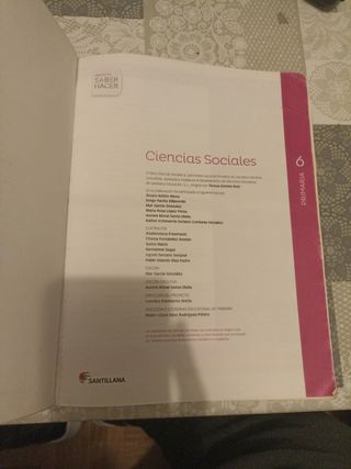 Ciencias Sociales, 6 Primaria