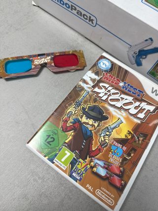 Combo Pack Wii Wild West Shootout Pistolas