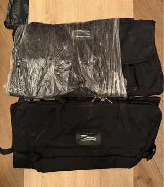 Portatrajes Ejército de Tierra Negro Nuevo